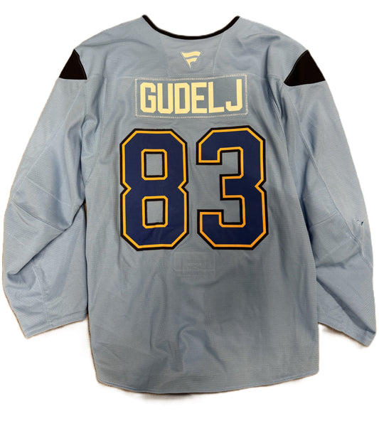 #83 Sky Blue Fanatics Training Camp Jersey