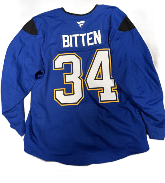 #34 Royal Blue Fanatics Training Camp Jersey