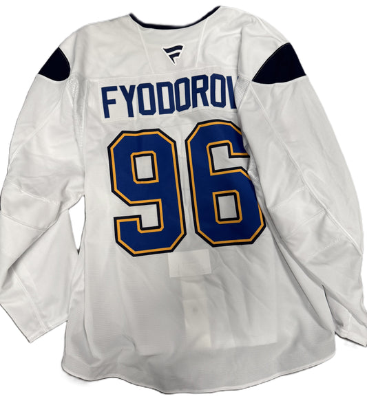 #96 White Fanatics Training Camp Jersey