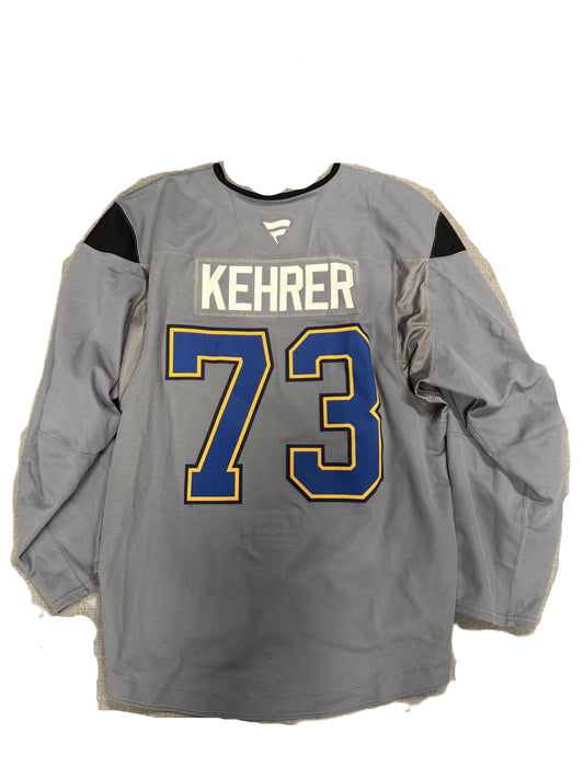 #73 Grey Fanatics Training Camp Jersey
