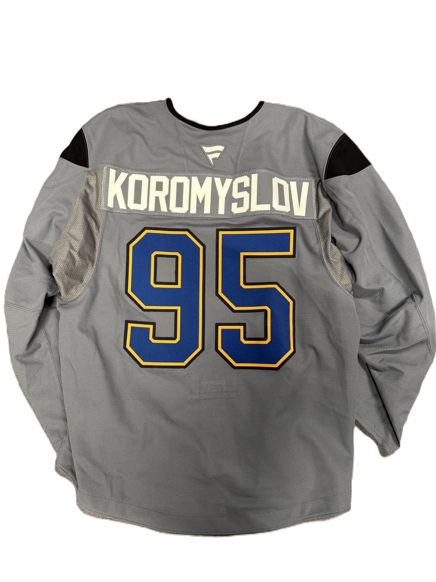 #92 Grey Fanatics Training Camp Jersey