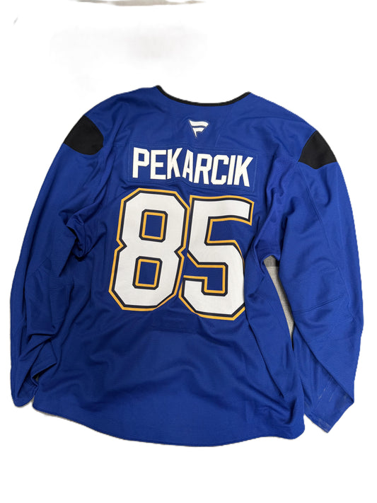 #85 Royal Blue Fanatics Training Camp Jersey