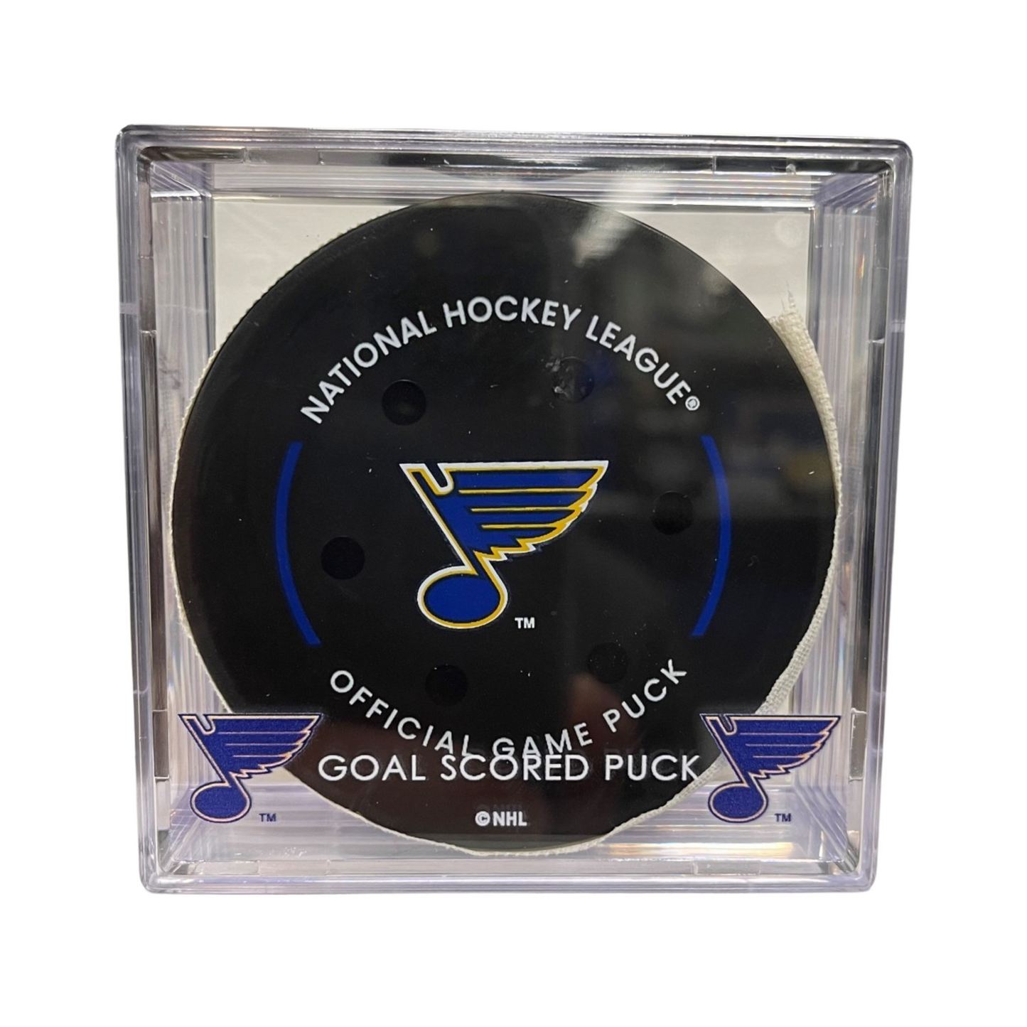 NJD #19 Ondrej Palat Goal Puck 12/17/24