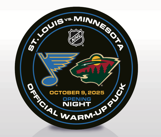 Oct. 9 vs. Minnesota Warm-Up Puck