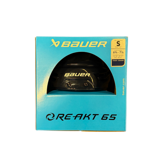 New - Bauer Reakt 65 Navy Blue - Multiple Sizes