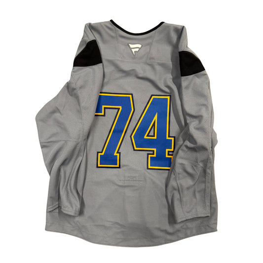 #74 Fanatics Grey Training Camp Jersey