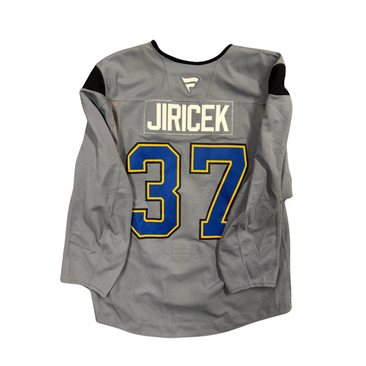 #37 Grey Fanatics Training Camp Jersey