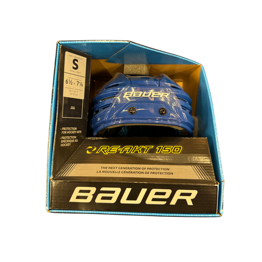 New - Bauer ReAkt 150 Royal Blue - Multiple Sizes
