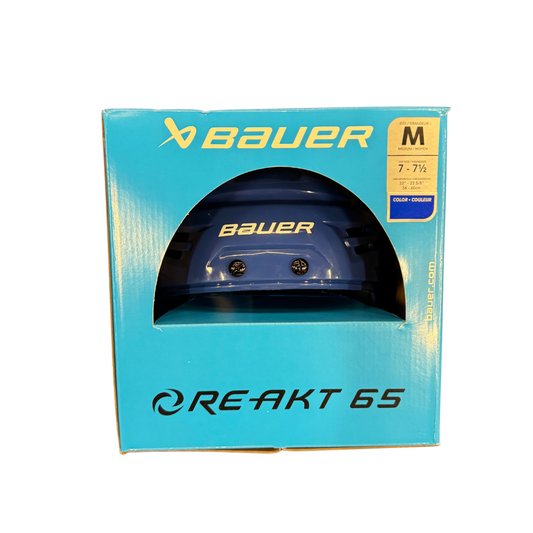 New - Bauer Reakt 65 Royal Blue - Medium
