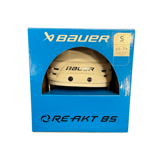New - Bauer Reakt 85 White - Multiple Sizes